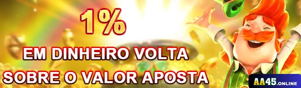Tela com promoções ativas no painel do jogador AA45 cassino